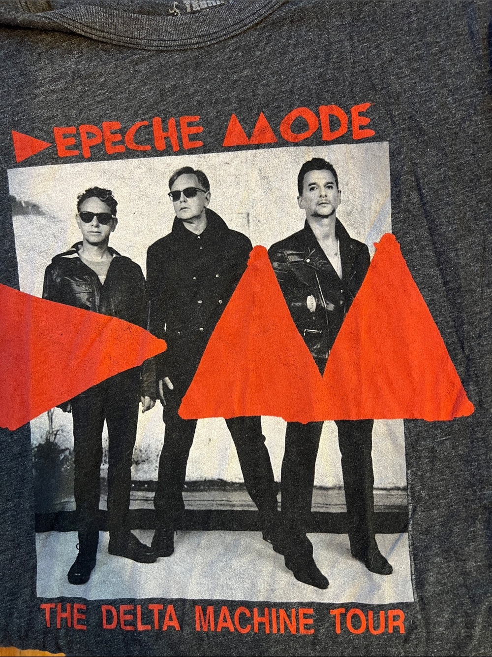 DEPECHE MODE DELTA TOUR MACHINE T SHIRT CONCERT ROCK MUSIC BAND TEE 2013 L